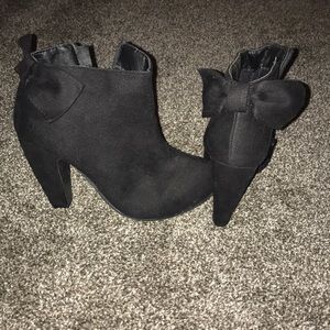 Black heels